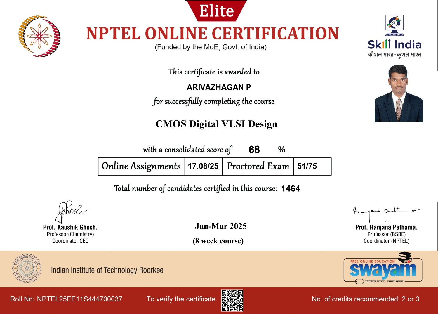 SINCET Certificate 02
