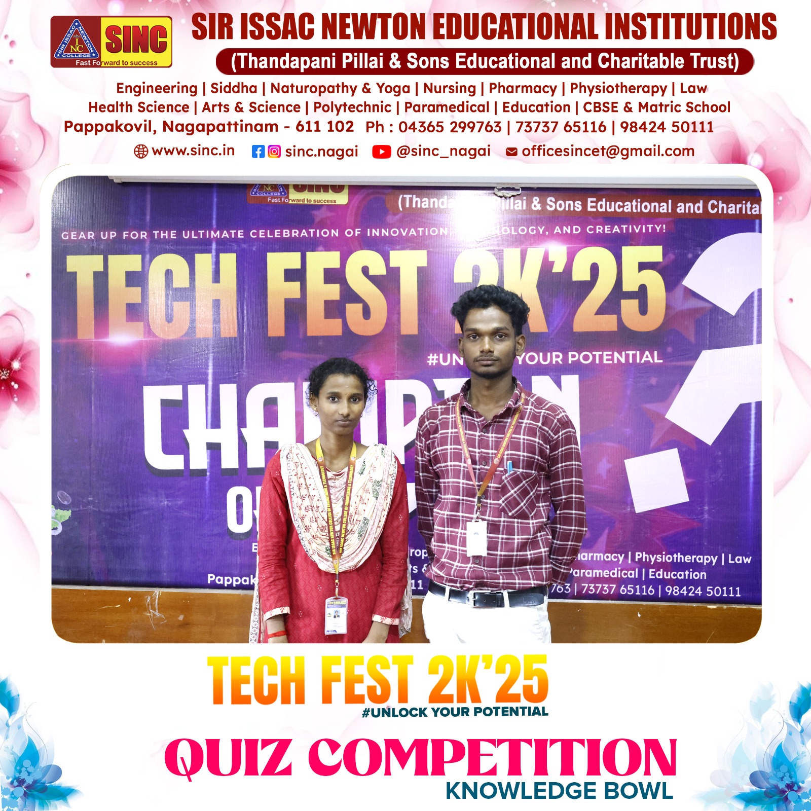 TECH FEST-2K25 Quiz